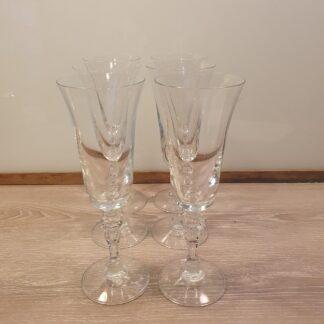 6 stk champagneglas