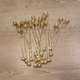 18 stk lysholdere i metal