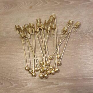 18 stk lysholdere i metal