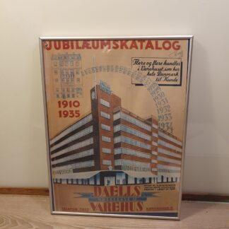 Plakat - Daells Varehus Jubilæumskatalog