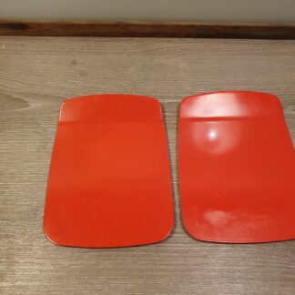 2 stk røde smørebræt