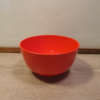 Rød Mepal skål i plastik