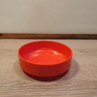 Rød Mepal skål i plastik