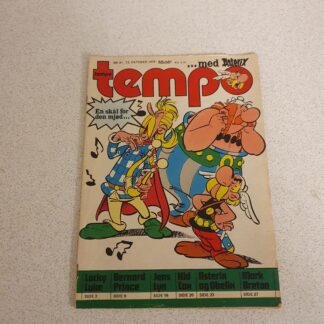Tempo 1978... med Asterix, en skål for den mjød