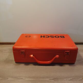 Orange Bosch værktøjskasse i metal