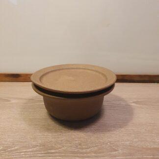Ildpot skål fra Royal Copenhagen med låg