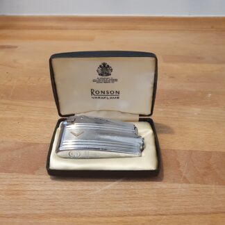 Ronson Premier Varaflame Silver lighter