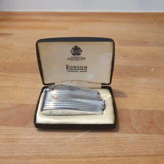 Ronson Premier Varaflame Silver lighter