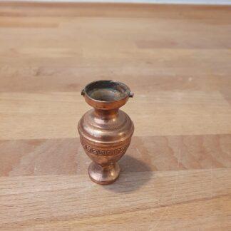Lille vase i messing