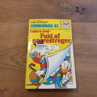 Jumbo bog 61 Anders And - Fuld af narrestreger 