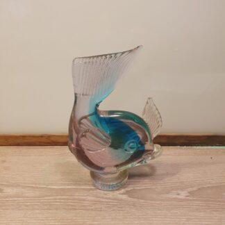 Fiske figur i glas
