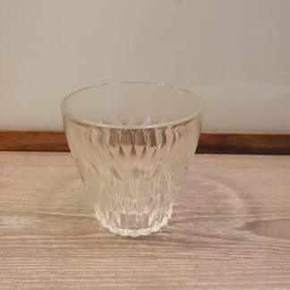 3 stk vandglas med slibninger