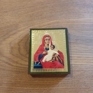 Religiøst relief i træ