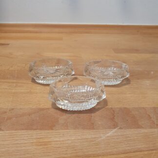 3 stk saltkar i glas