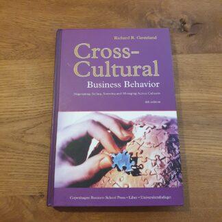 Cross-Cultural - Business behavior: Richard R. Gesteland