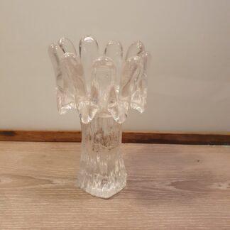 Lysestage i glas
