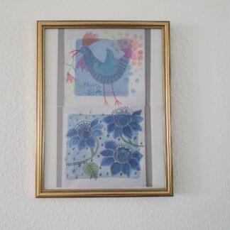 Indrammet plakat