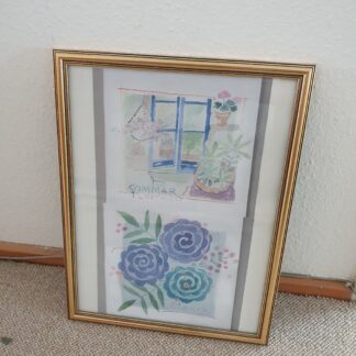 Indrammet plakat