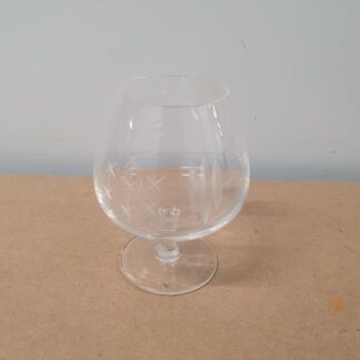 Cognac glas med stjerner