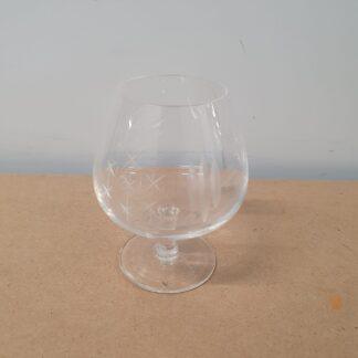 Cognac glas med stjerner