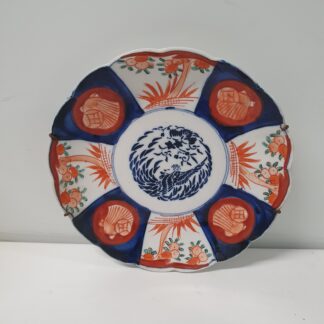 Japansk Imari-tallerken