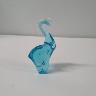 Elefant i turkis glas