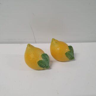 Salt/peber citroner i porcelæn