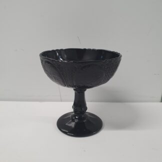 Sort vintage opsats i glas