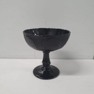 Sort vintage opsats i glas