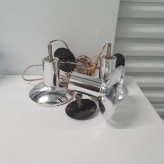3 stk lamper i metal