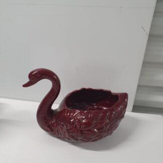 Vintage svane i porcelæn