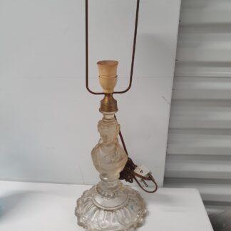Bordlampe i glas