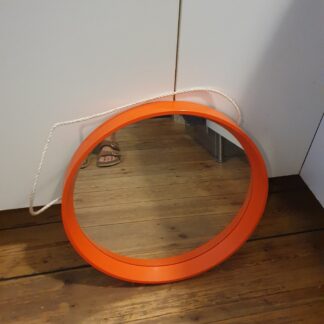 Orange retro spejl