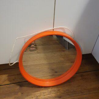 Orange retro spejl