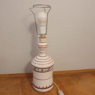Retro bordlampe i keramik