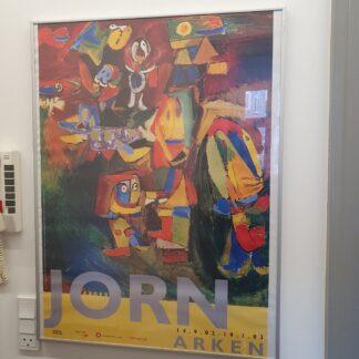 Indrammet Asger Jorn plakat