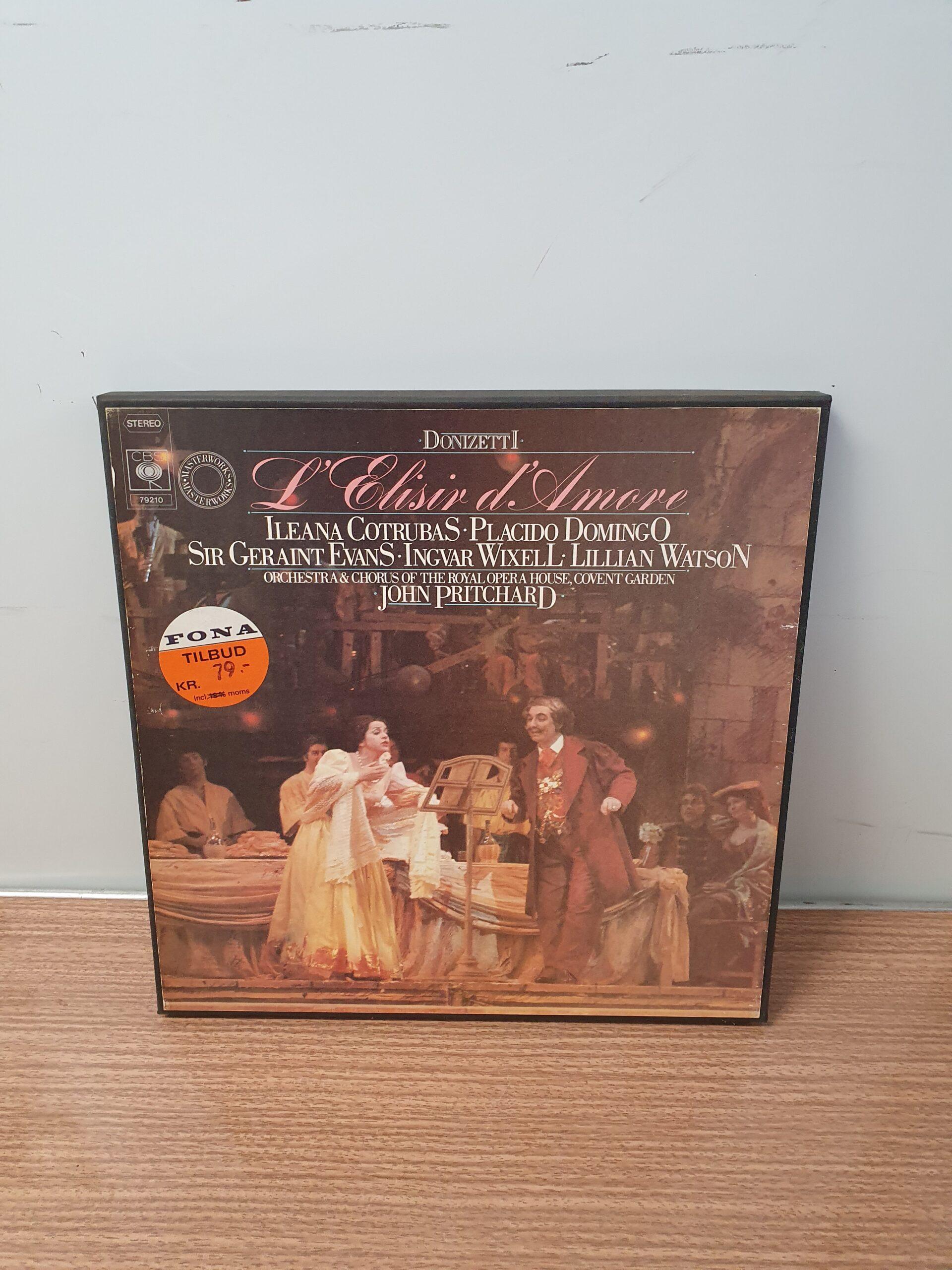 2-LP boksudgave af Gaetano Donizettis
