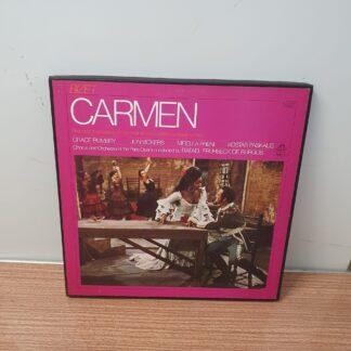 3-LP bokssæt af Georges Bizets opera Carmen