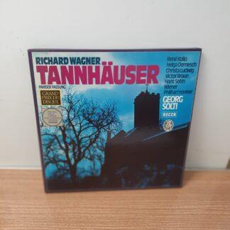 4-LP bokssæt af Richard Wagners opera Tannhäuser
