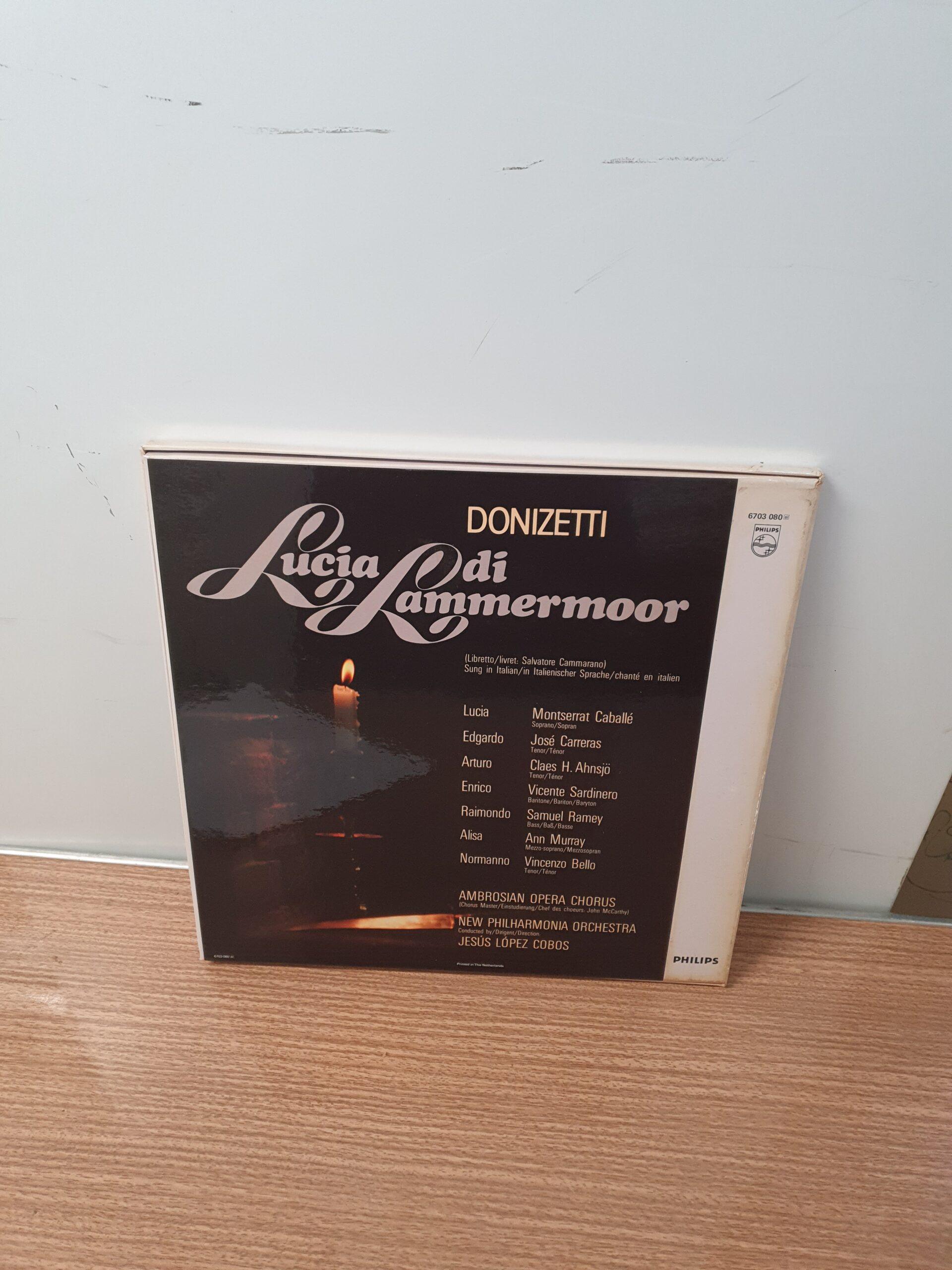 3-LP bokssæt af Gaetano Donizetti - Billede 2