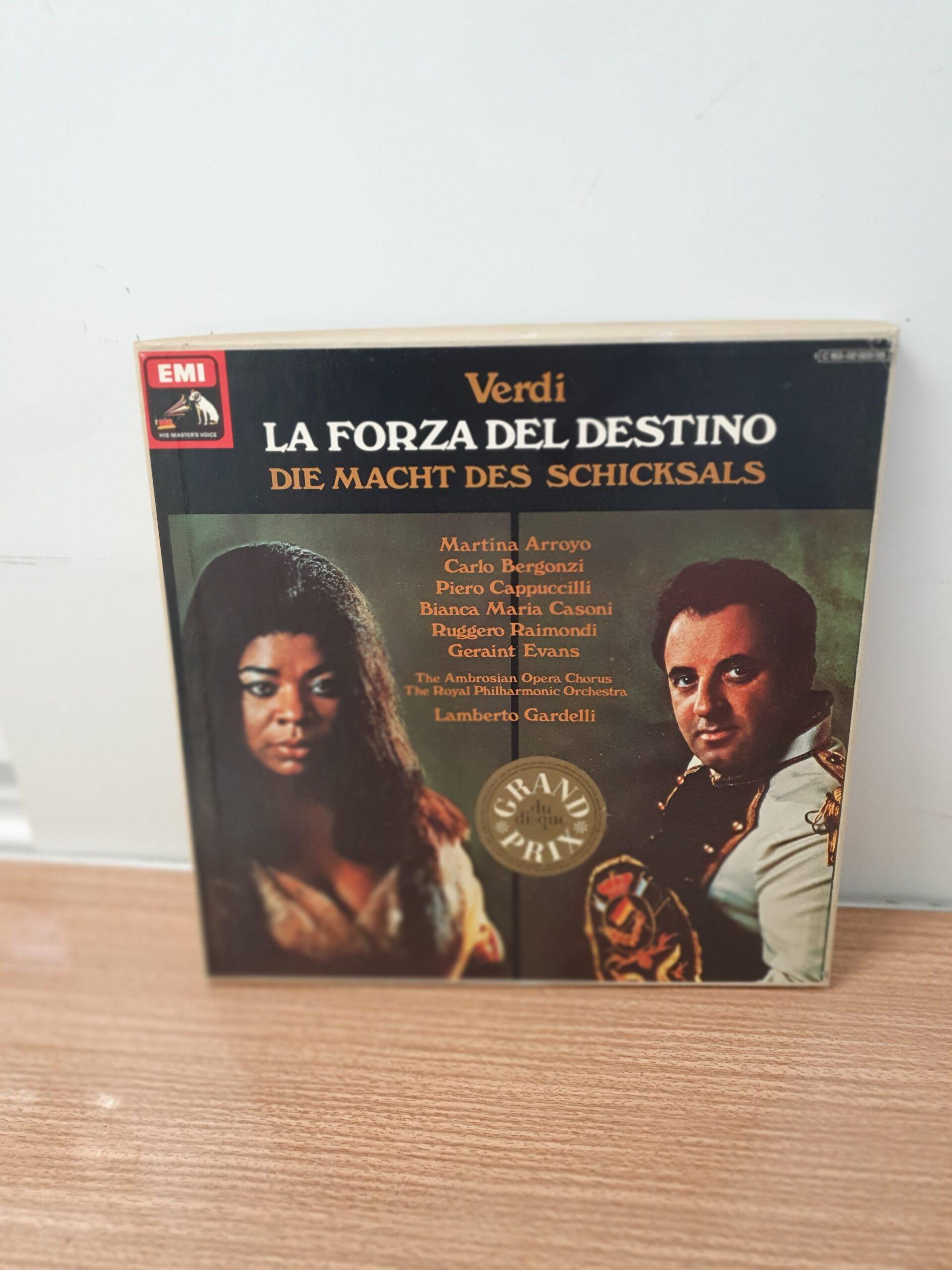 4-LP bokssæt af Giuseppe Verdis