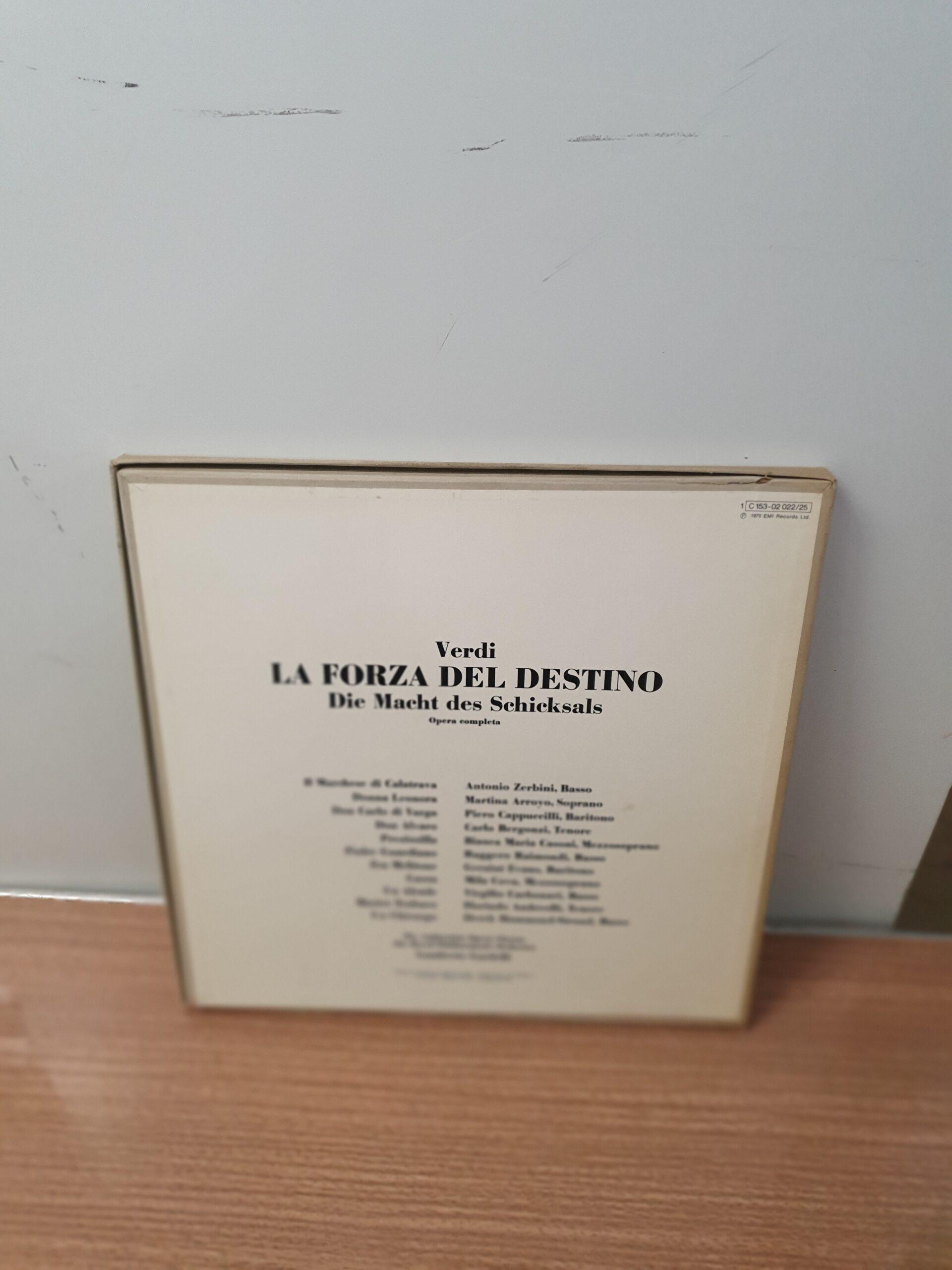 4-LP bokssæt af Giuseppe Verdis - Billede 2