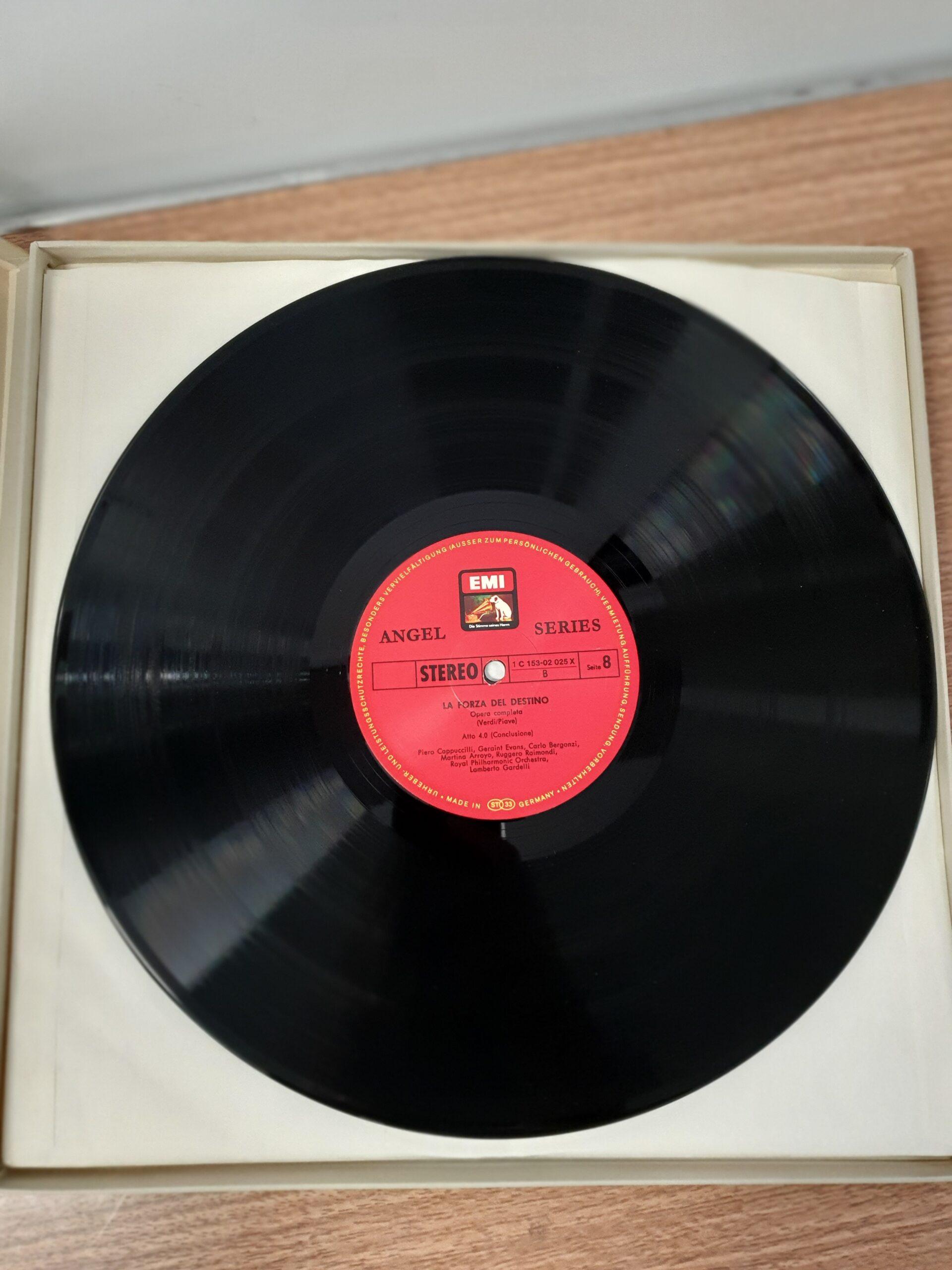 4-LP bokssæt af Giuseppe Verdis - Billede 5