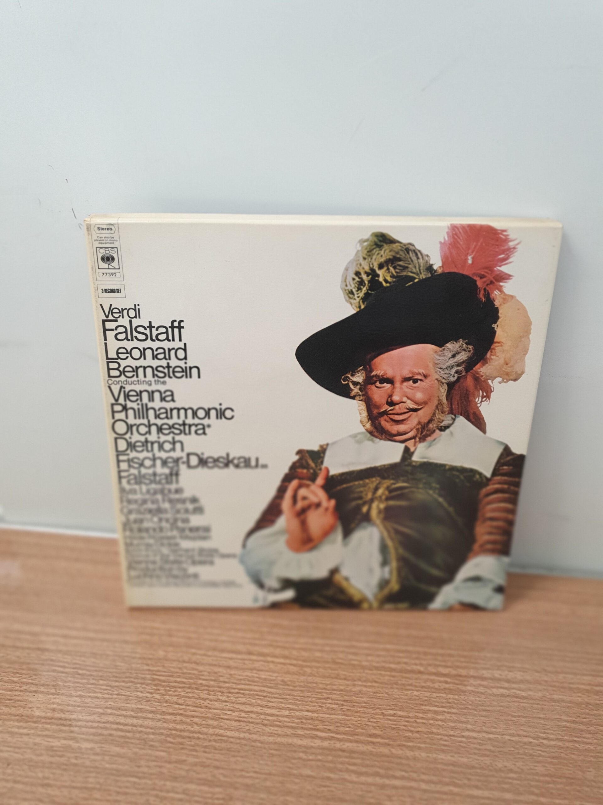 Klassisk opera-udgivelse af Giuseppe Verdis Falstaff