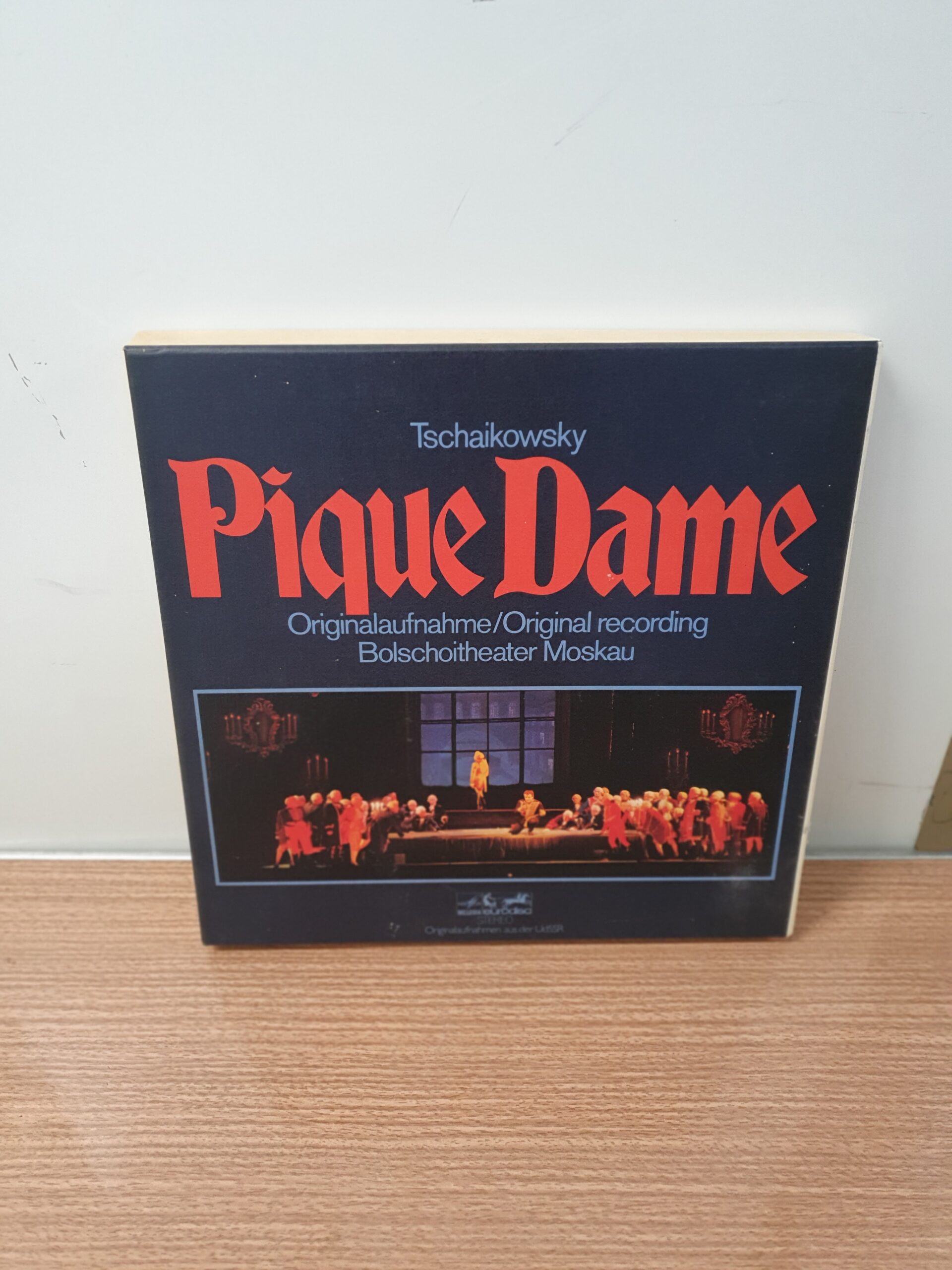 Komplet indspilning af Pjotr Iljitj Tjajkovskijs opera Pique Dame