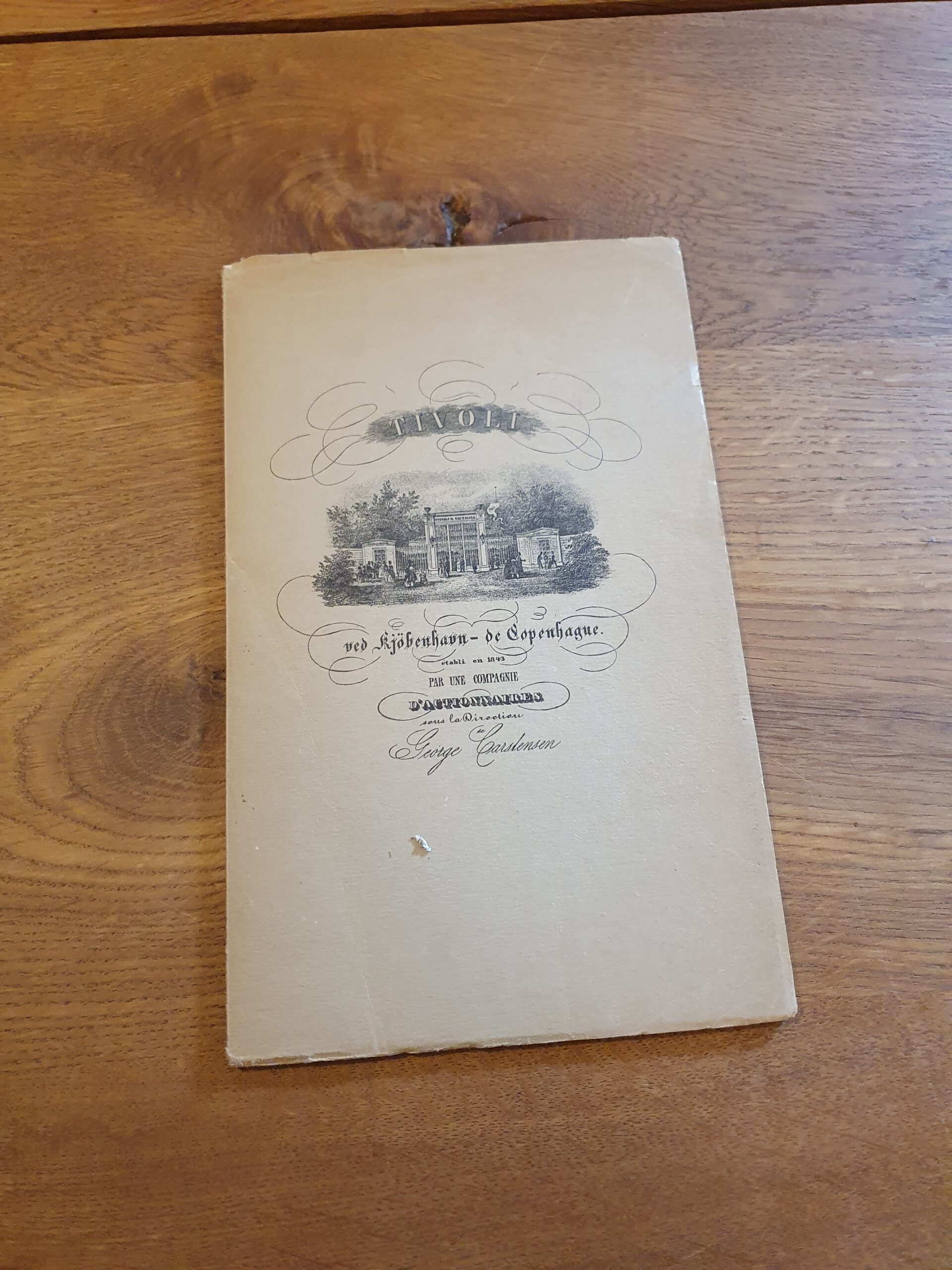 Georg Carstensen og Tivoli