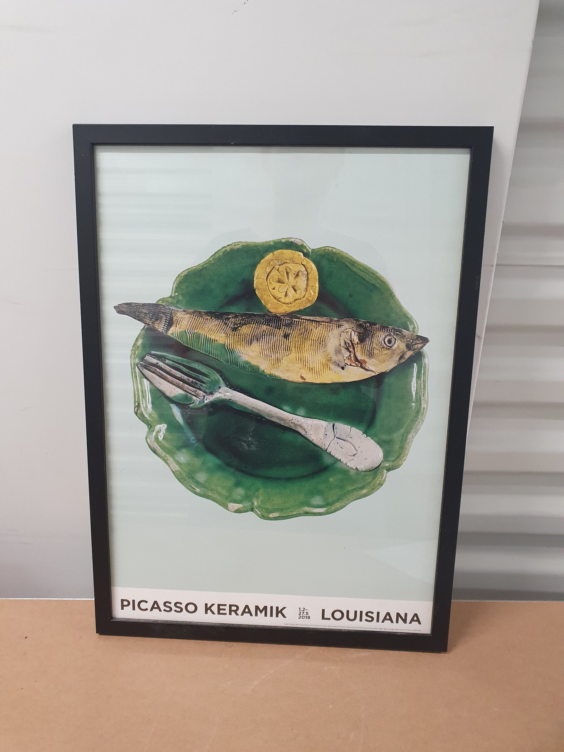 Indrammet Picasso tryk