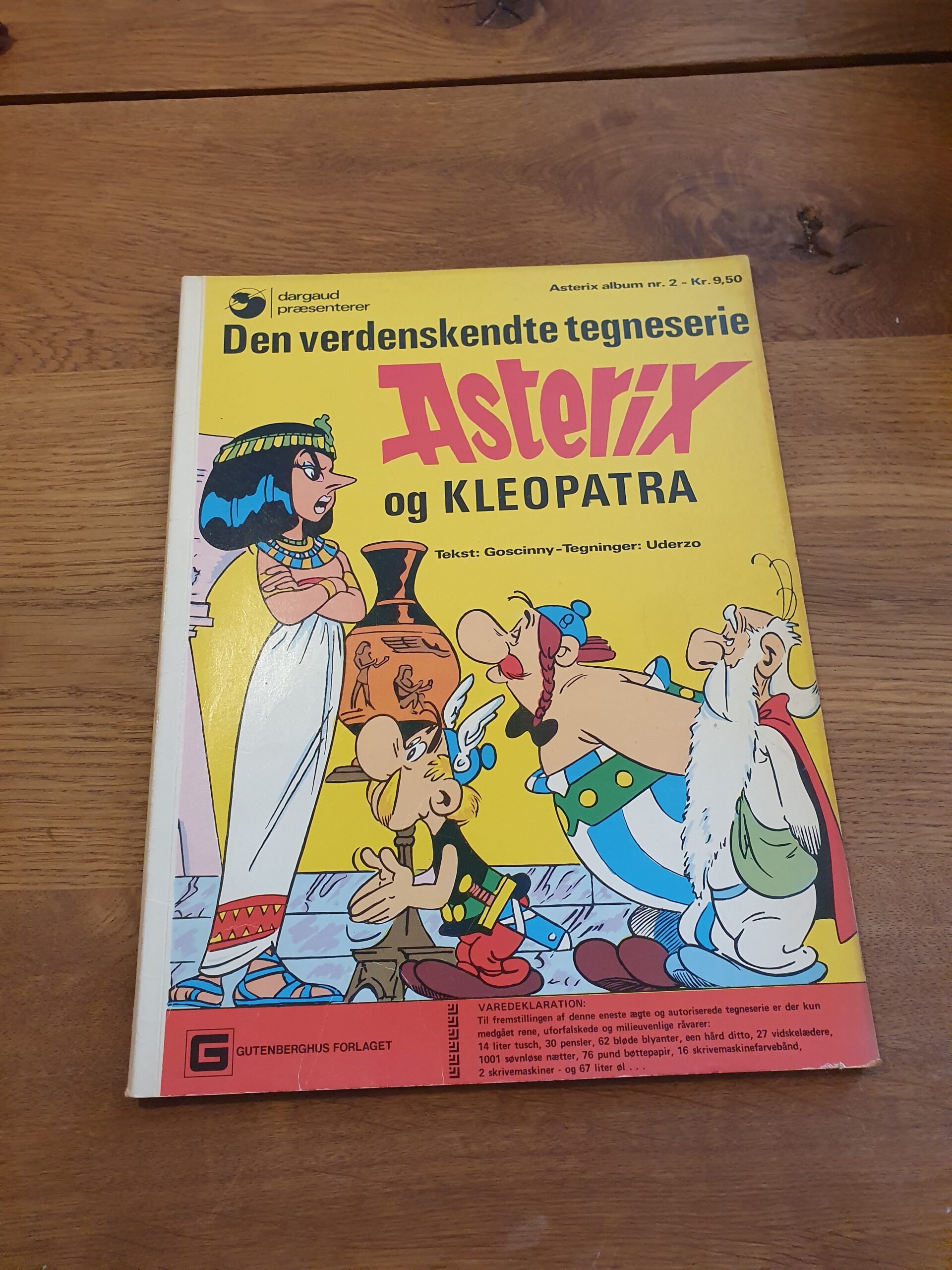 Den verdenskendte tegnserie - Asterix og Kleopatra nr 2