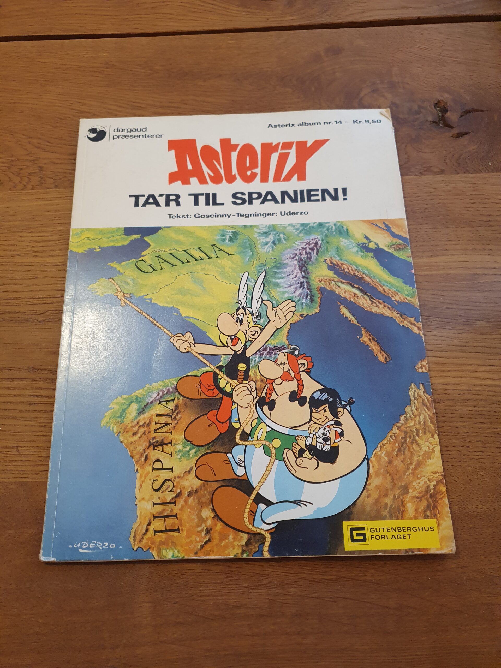 Asterix ta'r til Spanien nr 14