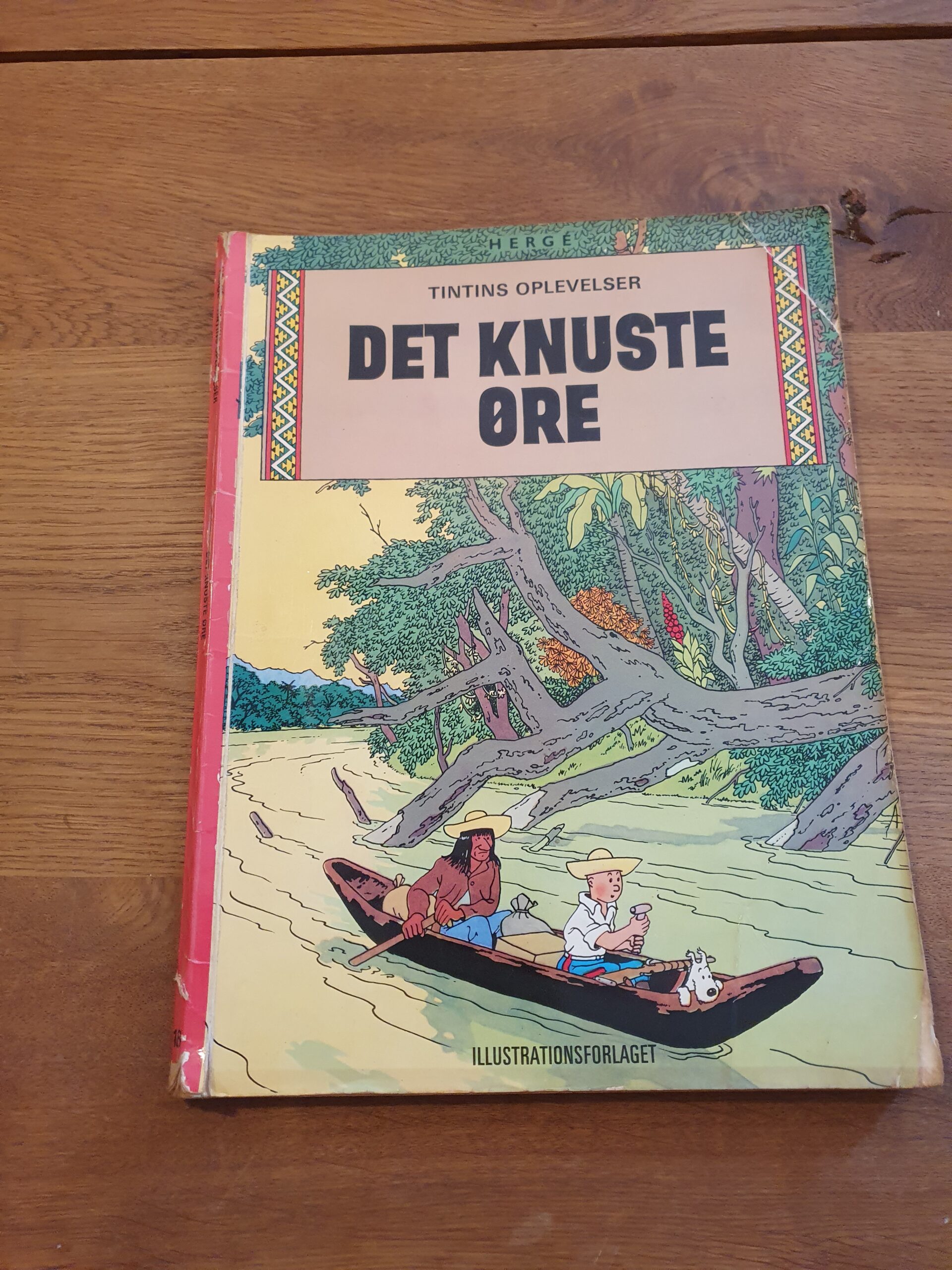 Den knuste øre - Tintins oplevelser